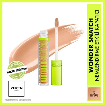 Nyx Professional Makeup Wonder Snatch Nemlendirme Etkili Kapatıcı 12 Natural