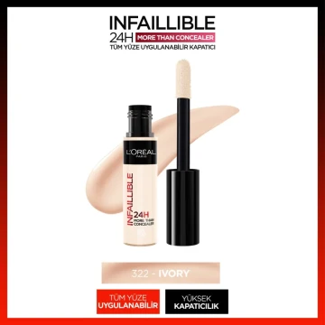 L'Oreal Paris Infaillible 24H Kapatıcı 322 L'Oreal Paris Infaillible 24H Kapatıcı 322