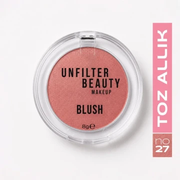 Unfilter Beauty Toz Allık No: 27 Sedefli Mercan