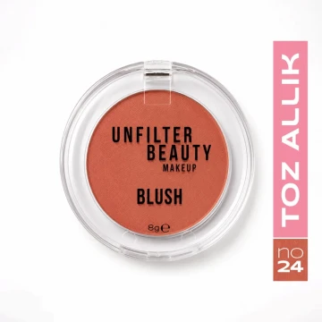 Unfilter Beauty Toz Allık No: 24 Mercan