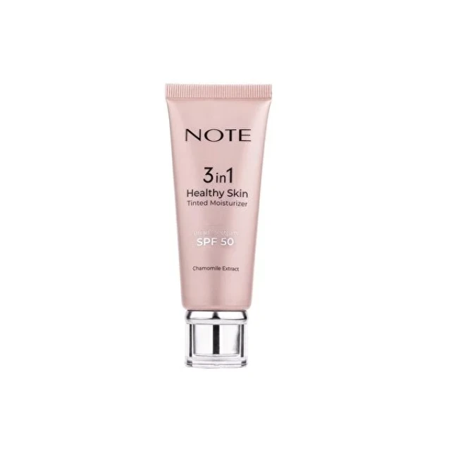 Note 3 in 1 Healthy Skin Tinted Moisturizer 50 SPF Renk Ton Eşitleyici Aydınlatıcı Krem
