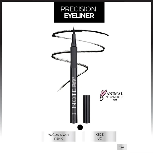 Note Precision Eyeliner Black