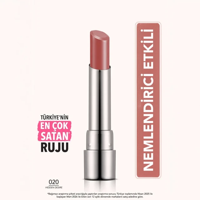 Flormar Sheer Up Parlak Bitişli Nemlendirici Etkili Ruj No: 020 Hidden Desire Flormar Sheer Up Parlak Bitişli Nemlendirici Etkili Ruj No: 020 Hidden Desire
