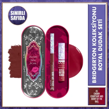Nyx Professional Makeup Bridgerton Royal Dudak Kombo Kiti 05