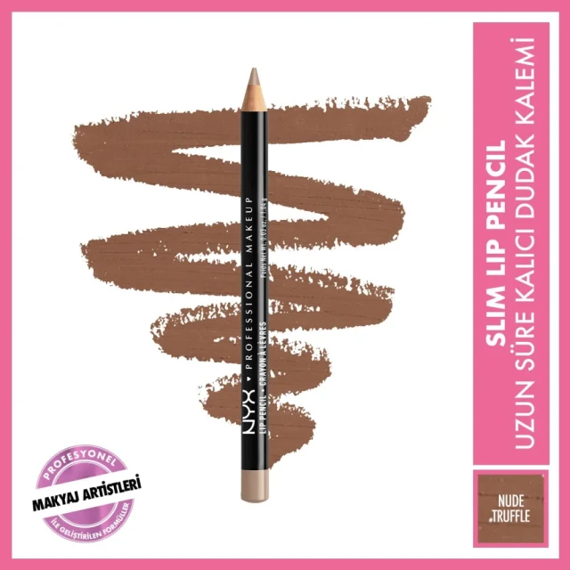 Nyx Professional Makeup Slim Lip Kalem Nude Truffle