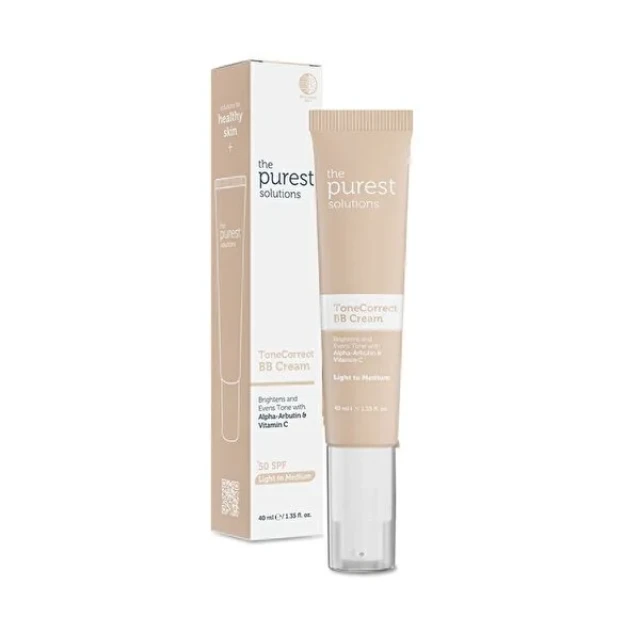 The Purest Solutions Tone Correct BB Krem Light to Medium 40 ml