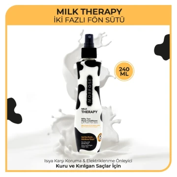 Morfose Milk Therapy Çift Fazlı Fön Sütü 240 ml