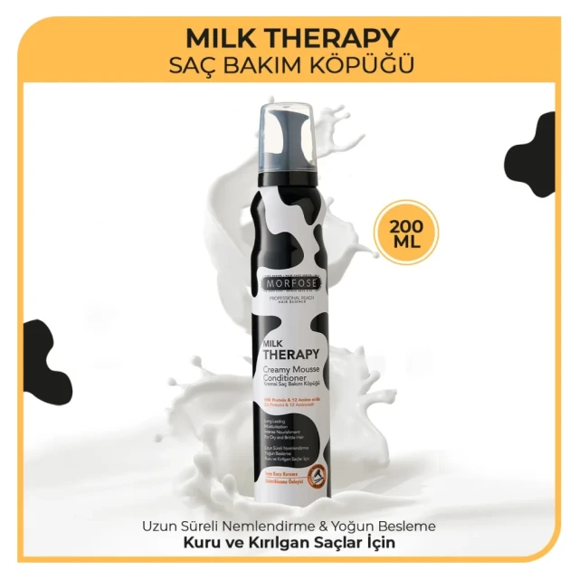 Morfose Milk Therapy Kremsi Saç Köpüğü 200 ml