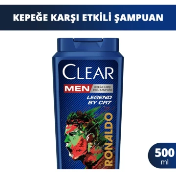 Clear Men Şampuan Ronaldo 500 ml