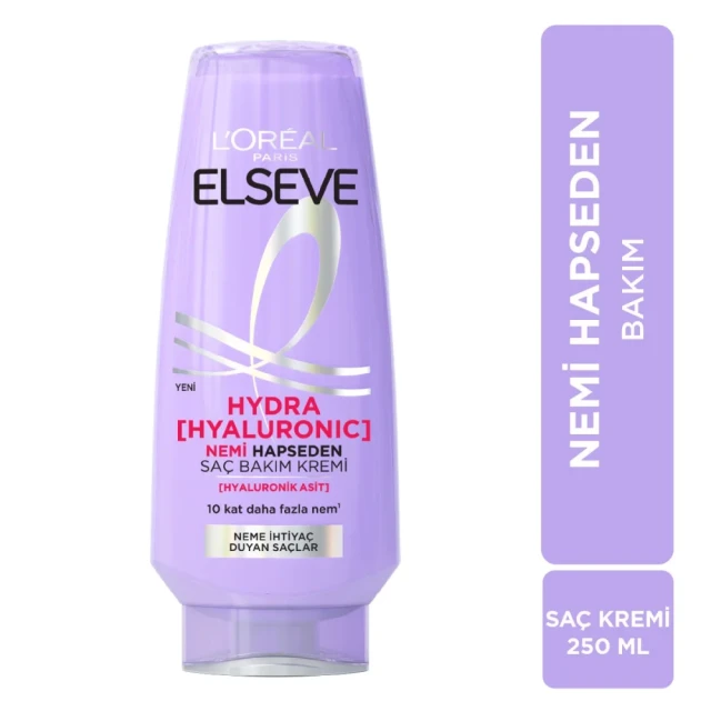 Elseve Hydra [Hyaluronic] Nem Dolduran Saç Bakım Kremi 250 ml
