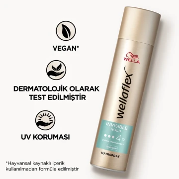 Wellaflex Invisible Sprey Extra Güç Sey. Boy. 75 ml Wellaflex Invisible Sprey Extra Güç Sey. Boy. 75 ml