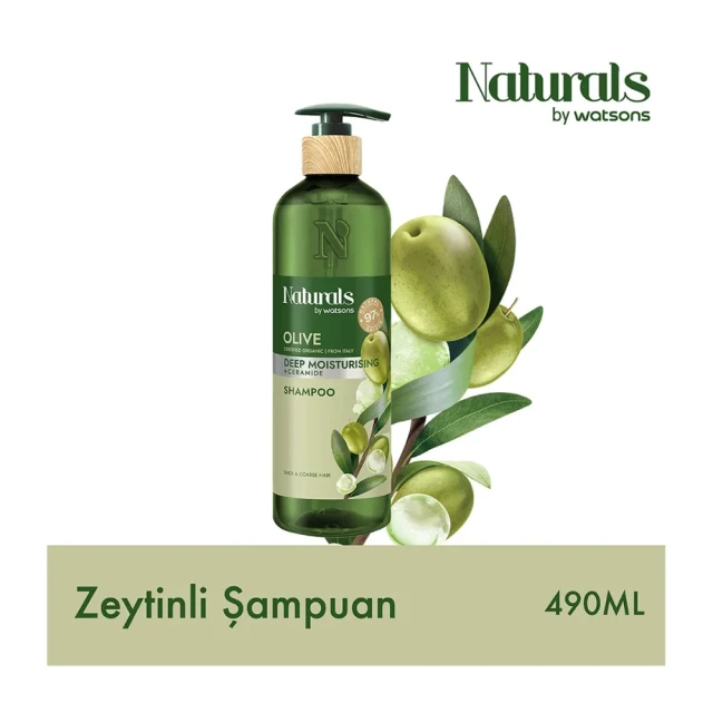 Naturals By Watsons Olive Şampuan 490 ml