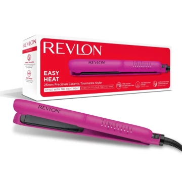 Revlon Easy Heat 25 mm Seramik Turmalin Saç Düzleştirici RVST2217E