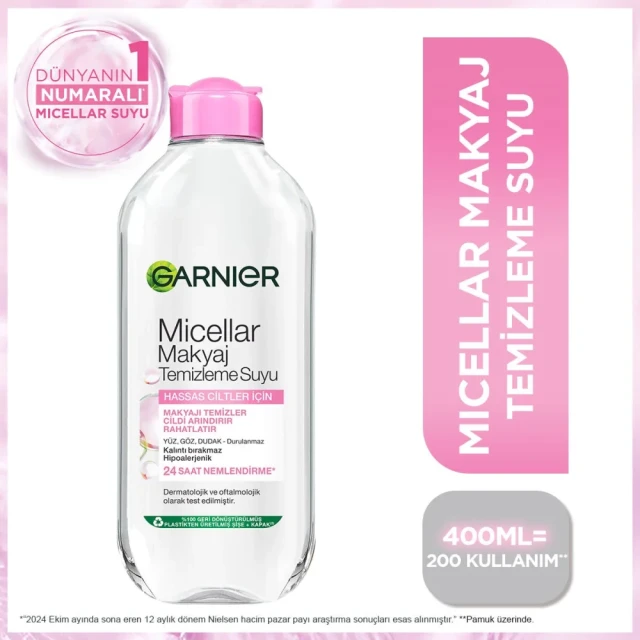 Garnier Micellar Kusursuz Makyaj Temizleme Suyu 400 ml