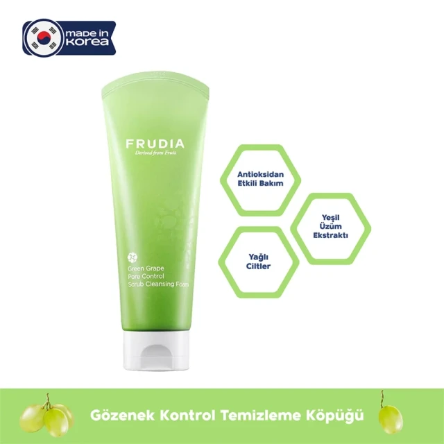 Frudia Green Grape Köpük Gözenek Kontrol Temizleyici 145 ml
