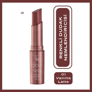 Golden Rose Glow Kiss Tinted Lip Balm No: 01 Golden Rose Glow Kiss Tinted Lip Balm No: 01