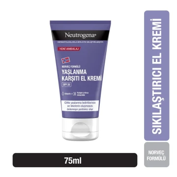 Neutrogena Visibly Spf 20 Renew El Kremi 75 ml Neutrogena Visibly Spf 20 Renew El Kremi 75 ml