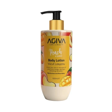 Agiva Nemleyici Besleyici Vücut Losyonu Mango Şeftali 300 ml