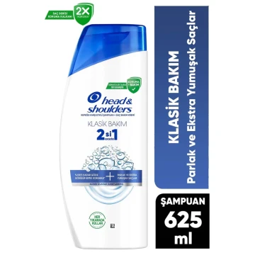 Head&Shoulders Şampuan 2'si 1 Arada Klasik 625 ml