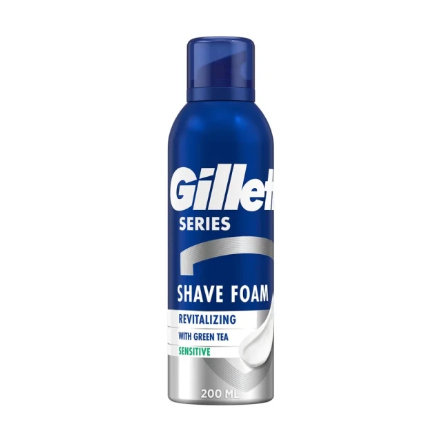 Gillette Series Tıraş Köpüğü Hassas Yeşil Çay 250 ml