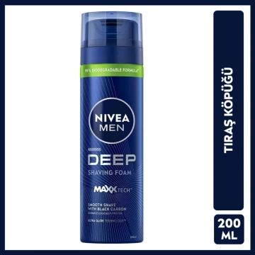 Nivea Men Erkek Tıraş Jeli Deep Dimension 200 ml