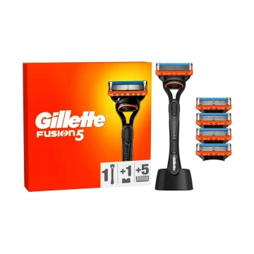 Gillette Fusion5 Tıraş Makinesi + 5 Yedek Bıçak Seti