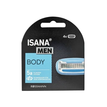 Isana Men Yedek Tıraş Bıçağı 5 Bıçaklı 4'lü