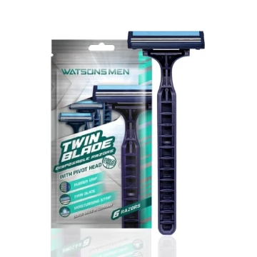 Watsons Men 2 Bıçaklı Kullan At Tıraş Bıçağı 6 Adet Watsons Men 2 Bıçaklı Kullan At Tıraş Bıçağı 6 Adet
