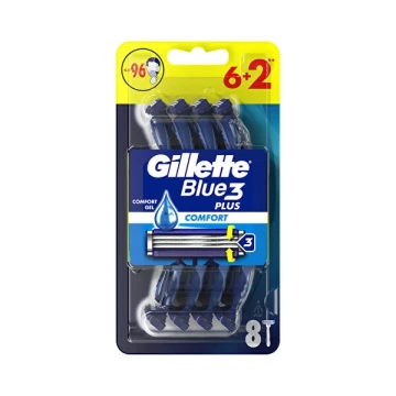 Gillette Blue3 Comfort Kullan At Tıraş Bıçağı 8'li