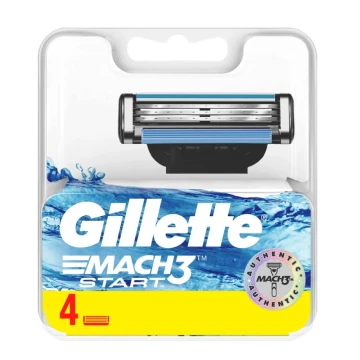 Gillette Mach3 Start 1Up Yedek Başlığı 4 Adet