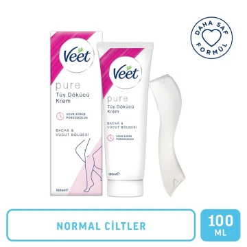 Veet Pure Tüy Dökücü Krem 100 ml Veet Pure Tüy Dökücü Krem 100 ml