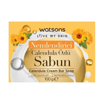 Watsons Yüz ve Banyo Sabunu Nemlendirici Calendula Özlü 100 gr