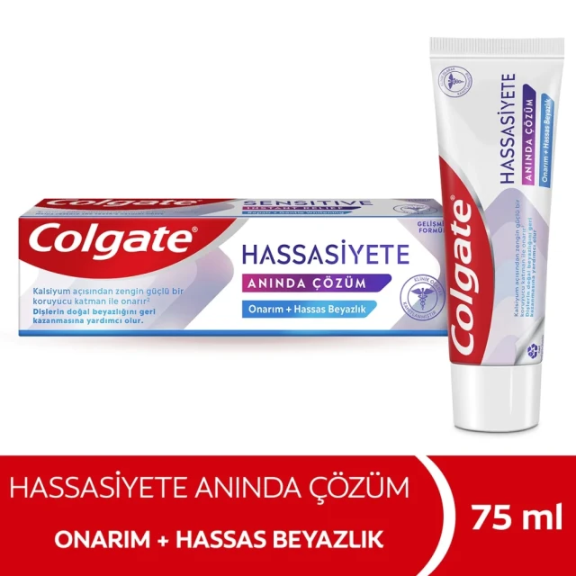 Colgate Hassasiyete Pro Çözüm Beyazlatıcı Diş Macunu 75 ml