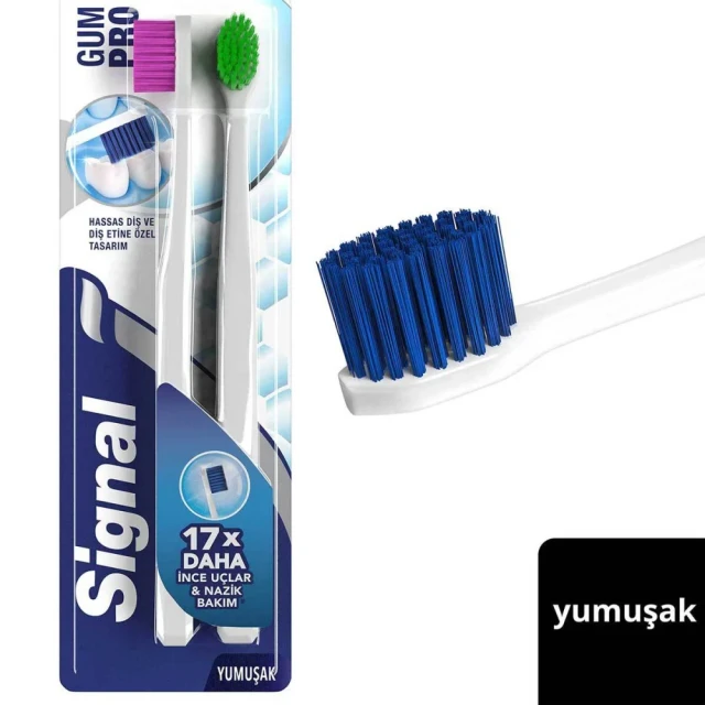 Signal Nazik Diş Eti Bakımı 1+1 Diş Fırçası Signal Nazik Diş Eti Bakımı 1+1 Diş Fırçası