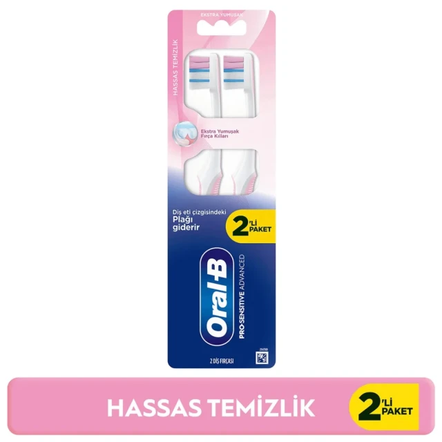 Oral-B Pro-Sensitive Extra Soft Diş Fırçası 2'li