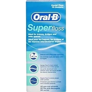 Oral-B Super Floss 50'li Diş İpi