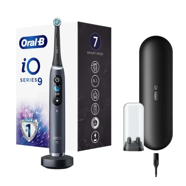 Oral-B iO9 Şarjlı Diş Fırçası Siyah