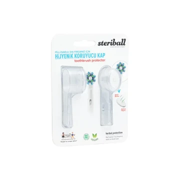 Steriball Elektrikli-Pilli Diş Fırçası Hijyenik Diş Fırçası Koruma Kabı