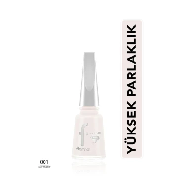Flormar Higloss Oje Ne-001 Soft Ivory
