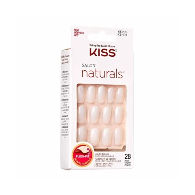 Kiss Takma Tırnak Doğal Uzun Oval Uç Acrylic KSN01C 28'li
