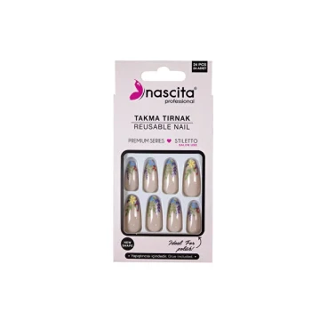 Nascita Takma Tırnak Floral 24'üu